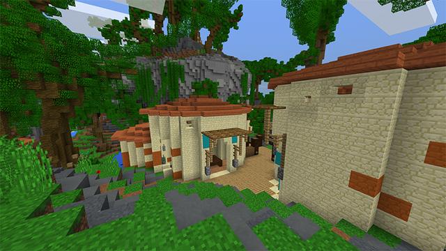 Screenshot of the Minecraft Bedrock Marketplace product Forbidden Jungle created by Pathway Studios.