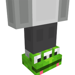 Thumbnail of the Minecraft Bedrock Marketplace product Frog Slippers created by Pathway Studios.
