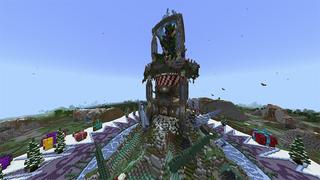 Screenshot of the Minecraft Bedrock Marketplace product Frozen Tower created by Pathway Studios.