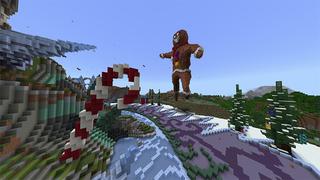 Screenshot of the Minecraft Bedrock Marketplace product Frozen Tower created by Pathway Studios.