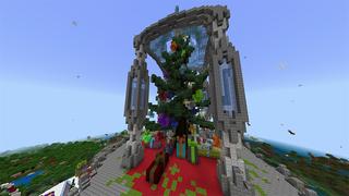 Screenshot of the Minecraft Bedrock Marketplace product Frozen Tower created by Pathway Studios.