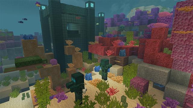 Screenshot of the Minecraft Bedrock Marketplace product Full of Life created by Pathway Studios.