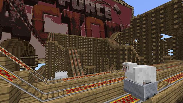 Screenshot of the Minecraft Bedrock Marketplace product G-Force Factory created by Pathway Studios.