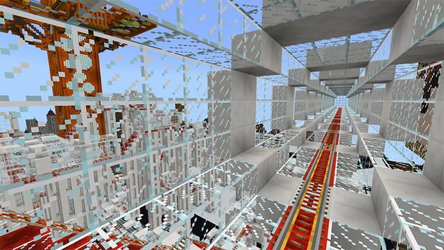 Screenshot of the Minecraft Bedrock Marketplace product G-Force Factory created by Pathway Studios.