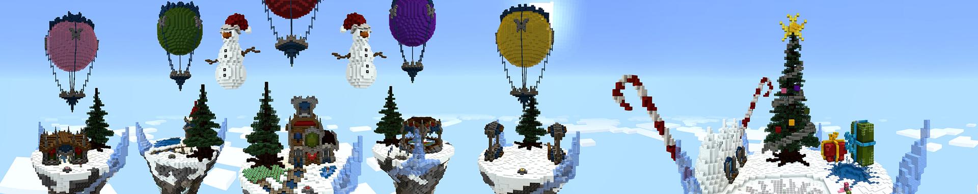 Panorama of the Minecraft Bedrock Marketplace product Gifts of Winter created by Pathway Studios.
