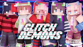 Thumbnail of the Minecraft Bedrock Marketplace product Glitch Demons created by Pathway Studios.