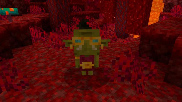 Screenshot of the Minecraft Bedrock Marketplace product Goblins Add-On created by Pathway Studios.
