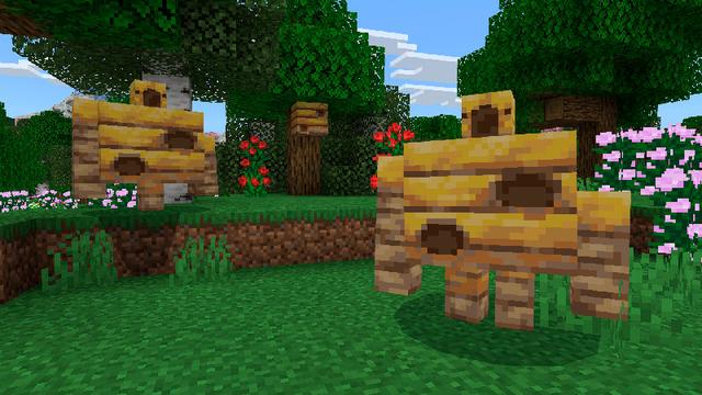 Screenshot of the Minecraft Bedrock Marketplace product Golem Mania Add-On created by Pathway Studios.