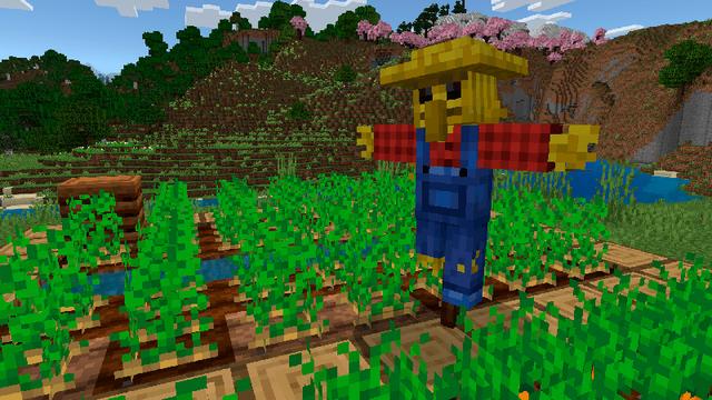 Screenshot of the Minecraft Bedrock Marketplace product Golem Mania Add-On created by Pathway Studios.