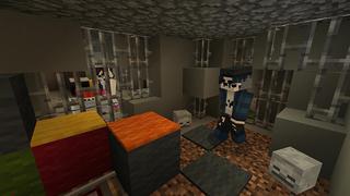 Screenshot of the Minecraft Bedrock Marketplace product Grandma's Horror House created by Pathway Studios.
