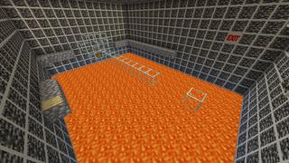 Screenshot of the Minecraft Bedrock Marketplace product Hardest Escape Room Ever! created by Pathway Studios.