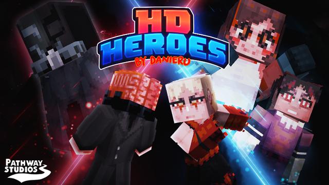 Thumbnail of the Minecraft Bedrock Marketplace product HD Heroes created by Pathway Studios.