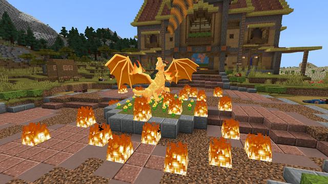 Screenshot of the Minecraft Bedrock Marketplace product Heat Wave Survival created by Pathway Studios.