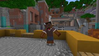 Screenshot of the Minecraft Bedrock Marketplace product Hitzewelle überleben created by Pathway Studios.