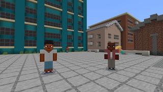 Screenshot of the Minecraft Bedrock Marketplace product Hitzewelle überleben created by Pathway Studios.