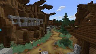 Screenshot of the Minecraft Bedrock Marketplace product Hengisfjord created by Pathway Studios.