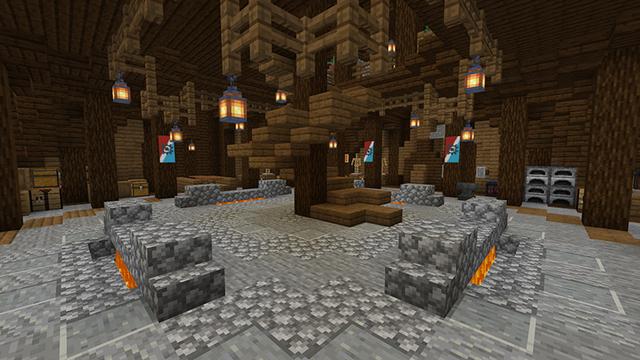 Screenshot of the Minecraft Bedrock Marketplace product Hengisfjord created by Pathway Studios.