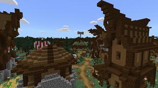 Screenshot of the Minecraft Bedrock Marketplace product Hengisfjord created by Pathway Studios.