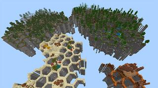 Screenshot of the Minecraft Bedrock Marketplace product Hexagon Survival created by Pathway Studios.