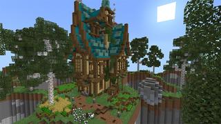 Screenshot of the Minecraft Bedrock Marketplace product Hexagon Survival created by Pathway Studios.