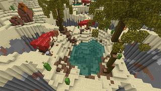 Screenshot of the Minecraft Bedrock Marketplace product Hexagon Survival created by Pathway Studios.