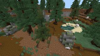 Screenshot of the Minecraft Bedrock Marketplace product Hexagon Survival created by Pathway Studios.