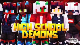 Thumbnail of the Minecraft Bedrock Marketplace product High School Demons created by Pathway Studios.