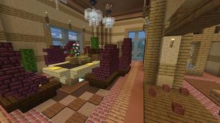 Screenshot of the Minecraft Bedrock Marketplace product Honey Temple created by Pathway Studios.