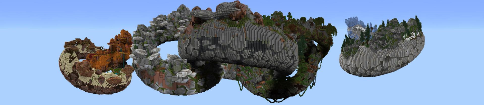 Panorama of the Minecraft Bedrock Marketplace product Hoops created by Pathway Studios.