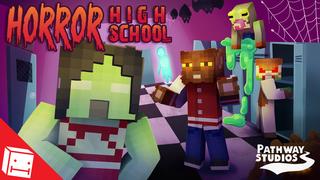 Thumbnail of the Minecraft Bedrock Marketplace product Horror High School created by Pathway Studios.