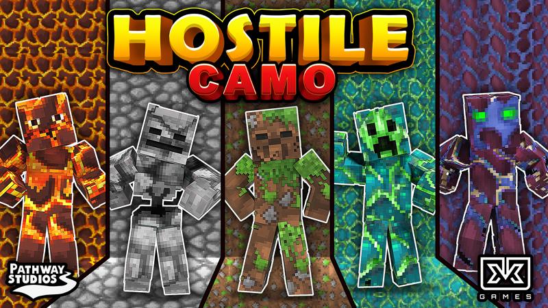 Hostile Camo by Pathway Studios | CHUNK - Minecraft Bedrock Marketplace ...