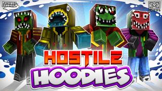 Thumbnail of the Minecraft Bedrock Marketplace product Hostile Hoodies created by Pathway Studios.