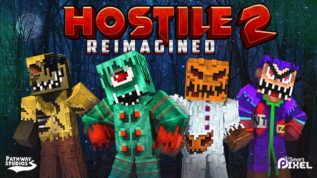Thumbnail of the Minecraft Bedrock Marketplace product Hostile Reimagined 2 created by Pathway Studios.