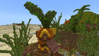 Screenshot of the Minecraft Bedrock Marketplace product Huerta Ville created by Pathway Studios.