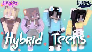 Thumbnail of the Minecraft Bedrock Marketplace product Hybrid Teens created by Pathway Studios.