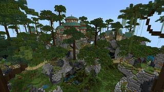 Screenshot of the Minecraft Bedrock Marketplace product Hylarion Skylands created by Pathway Studios.