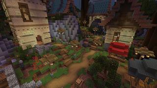 Screenshot of the Minecraft Bedrock Marketplace product Hylarion Skylands created by Pathway Studios.