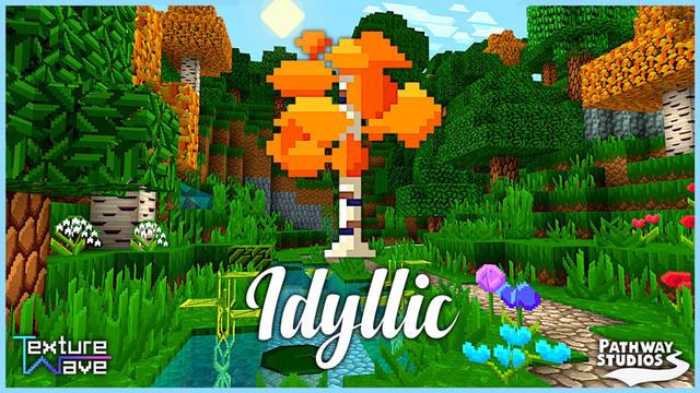 Thumbnail of the Minecraft Bedrock Marketplace product Idyllic created by Pathway Studios.