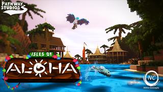 Thumbnail of the Minecraft Bedrock Marketplace product Isles of Aloha created by Pathway Studios.