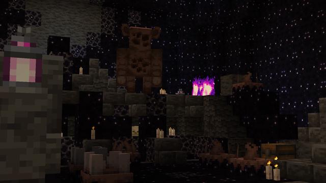 Screenshot of the Minecraft Bedrock Marketplace product Jicklus Resource Pack created by Pathway Studios.
