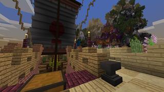 Screenshot of the Minecraft Bedrock Marketplace product Journey on the Island created by Pathway Studios.