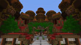 Screenshot of the Minecraft Bedrock Marketplace product Kingdom of the Phoenix created by Pathway Studios.