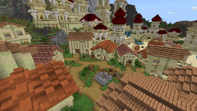 Screenshot of the Minecraft Bedrock Marketplace product Konara Island created by Pathway Studios.