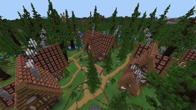 Screenshot of the Minecraft Bedrock Marketplace product Larnwick created by Pathway Studios.