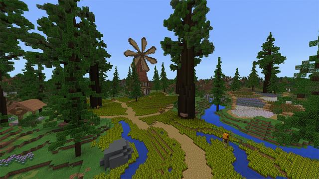 Screenshot of the Minecraft Bedrock Marketplace product Larnwick created by Pathway Studios.