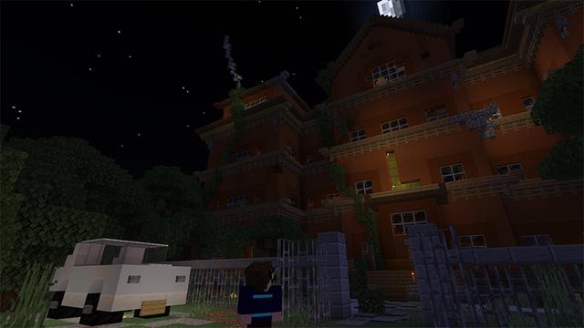 Screenshot of the Minecraft Bedrock Marketplace product L'Brour Mansion created by Pathway Studios.