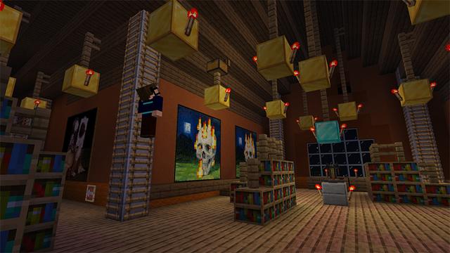 Screenshot of the Minecraft Bedrock Marketplace product L'Brour Mansion created by Pathway Studios.