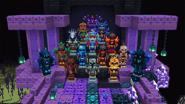 Screenshot of the Minecraft Bedrock Marketplace product Legendary Texture Pack created by Pathway Studios.