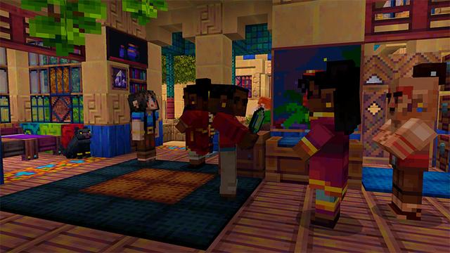Screenshot of the Minecraft Bedrock Marketplace product Legendary Texture Pack created by Pathway Studios.
