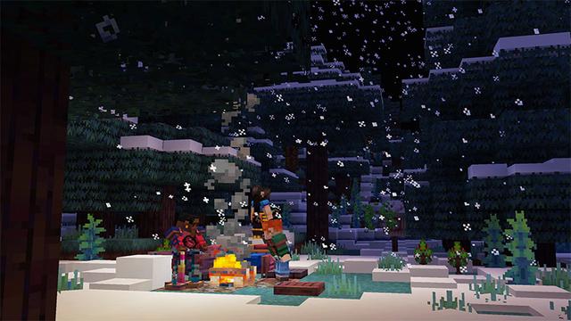Screenshot of the Minecraft Bedrock Marketplace product Legendary Texture Pack created by Pathway Studios.